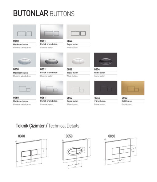 Butonlar